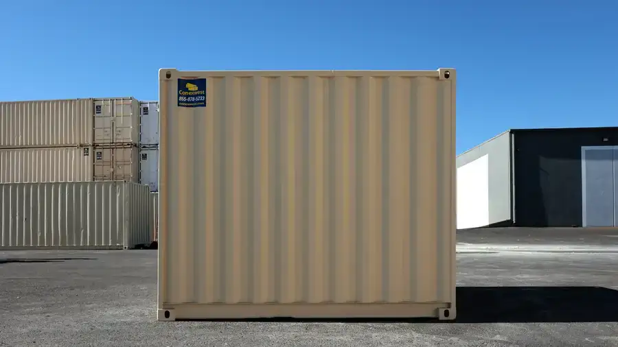 10ft Refurbished High Cube Storage Container with Roll-Up Door - photo 3