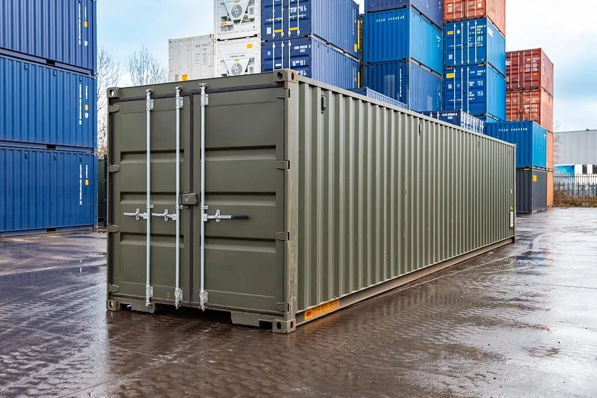 40ft Tunnel Container - Fully Shelved Mobile Workshop - photo 2