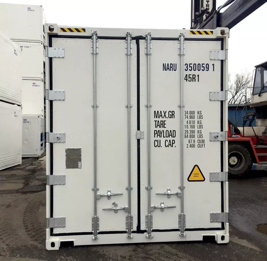 40 Feet Freezer Container Compact Mobile Cold Storage -40°C Reefer Container - photo 3