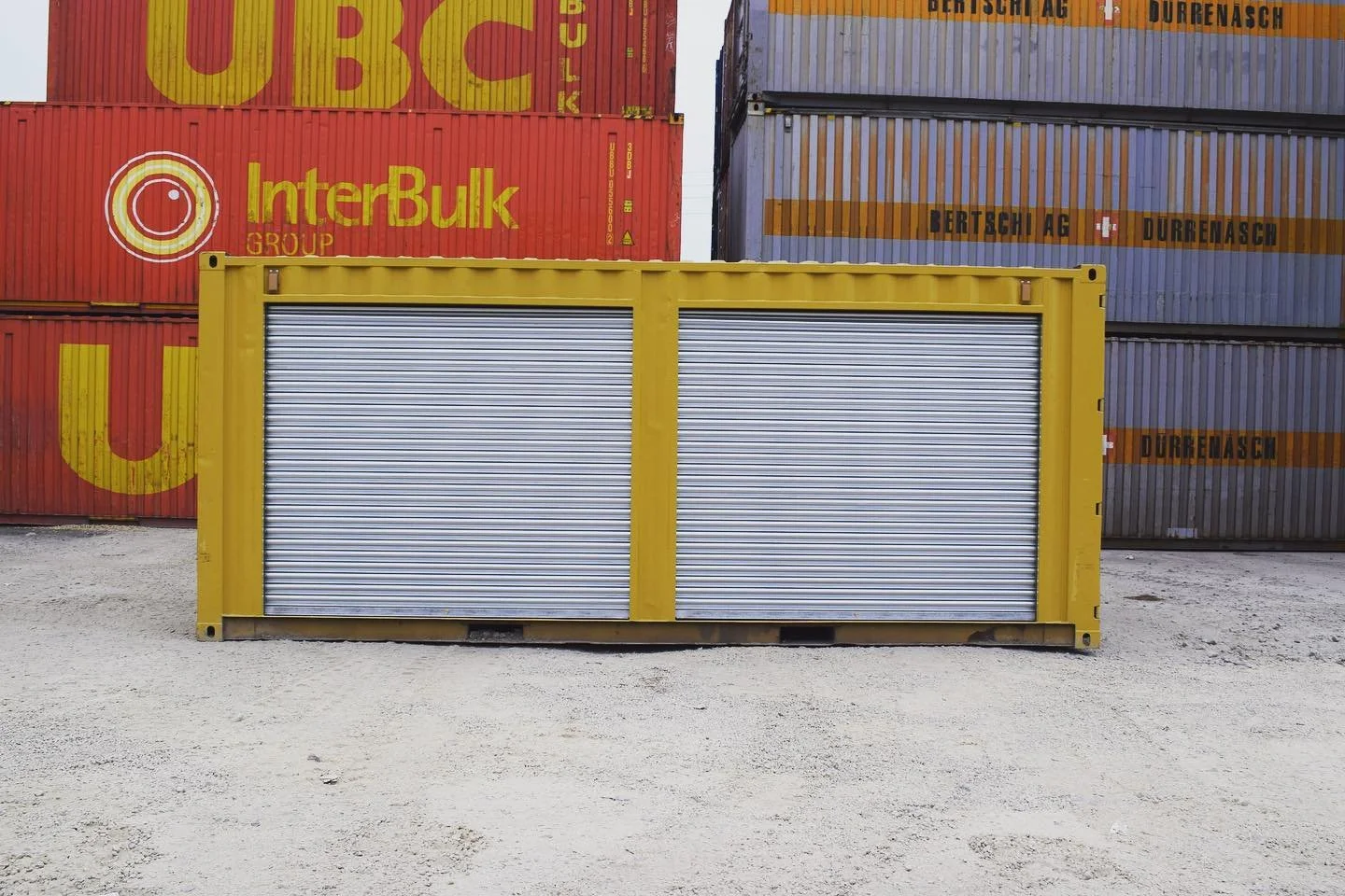 Yellow 20ft Container - Dual Side Roll-Up Doors - photo 3