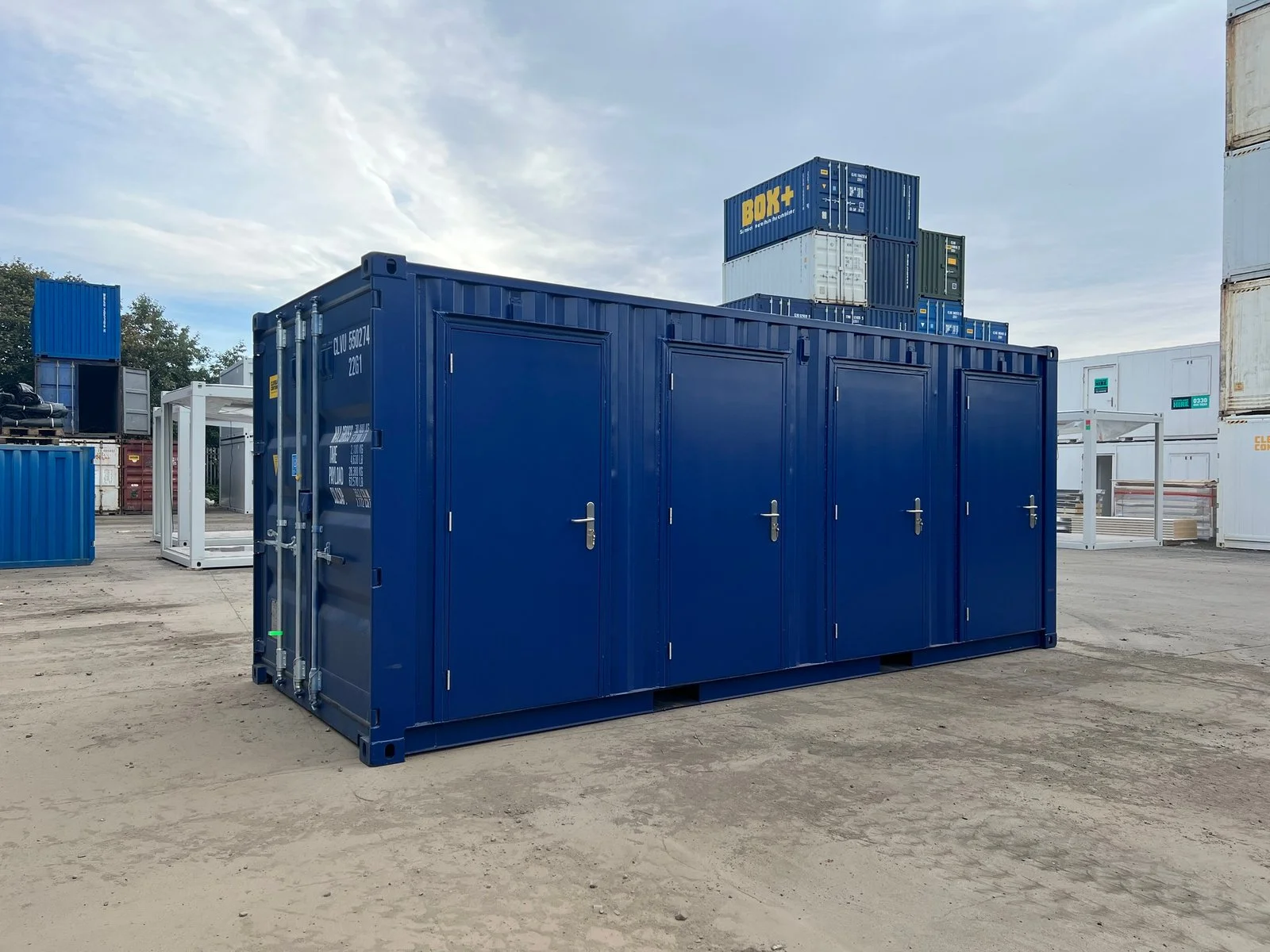 20ft Corten Steel Container With Oversized Roll-Up Door - photo 2