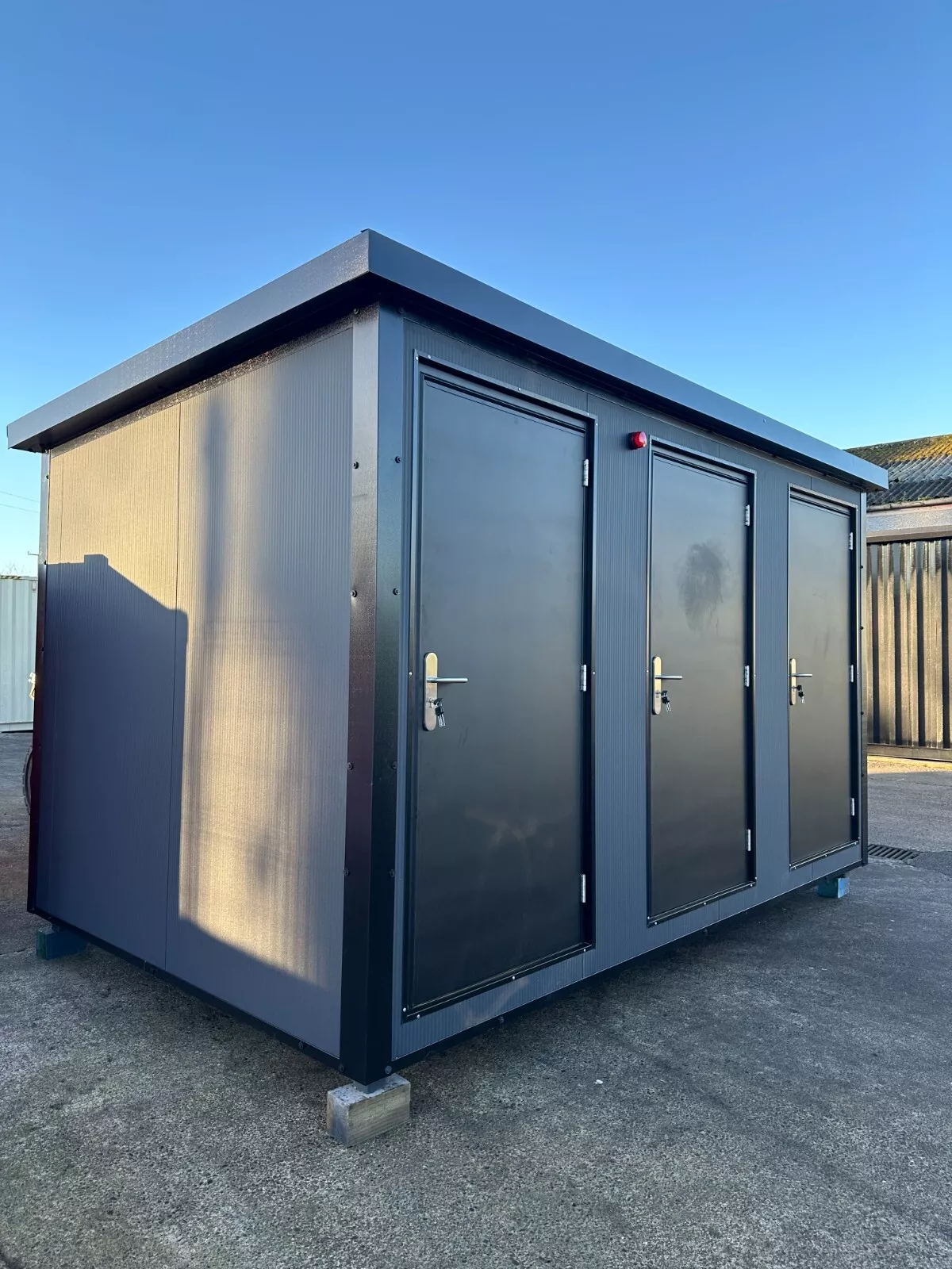 Triple Toilet Unit (Customizable) - Shipping Container Toilet Block - photo 5