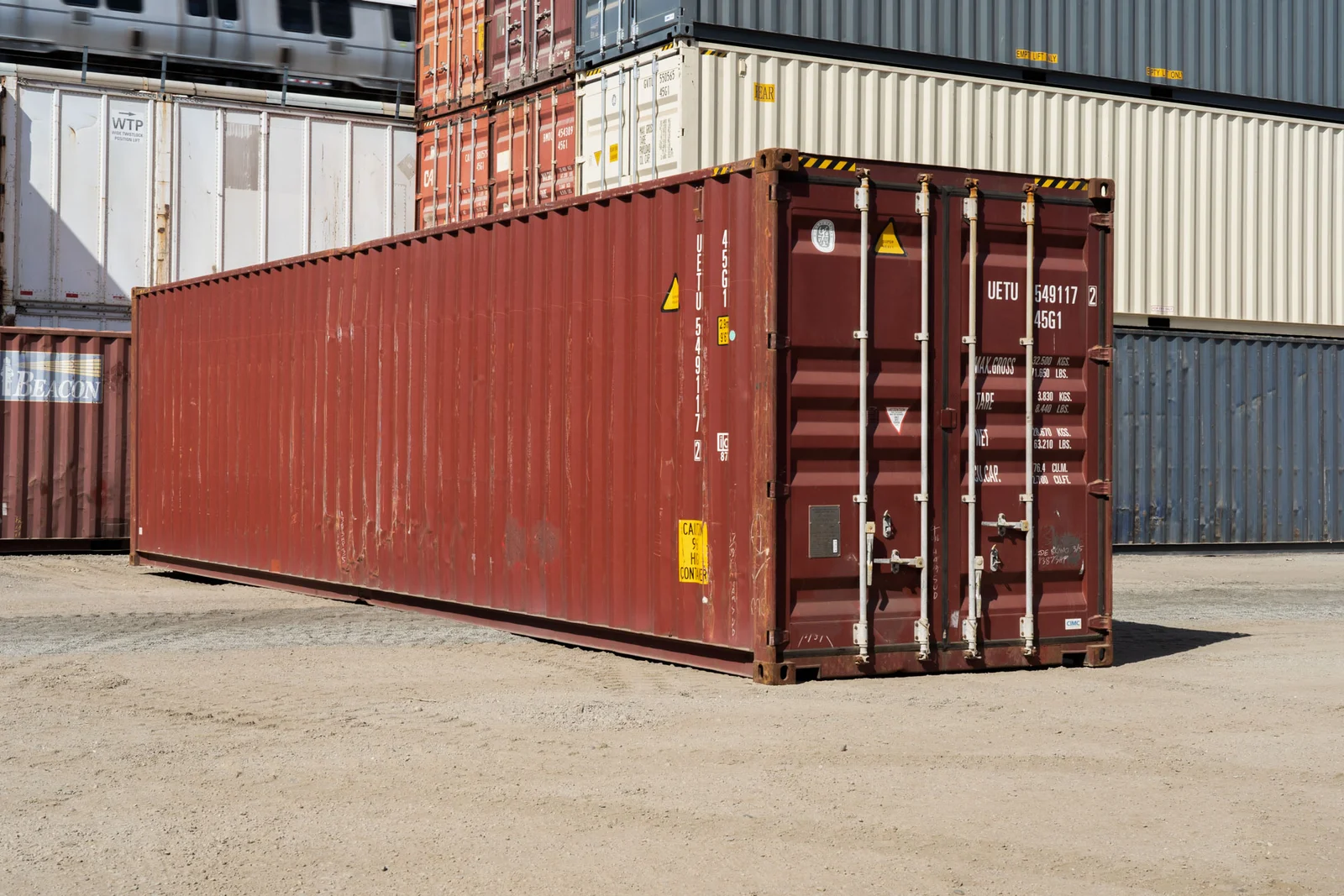40ft High Cube Shipping Container - Cargo Worthy - photo 1