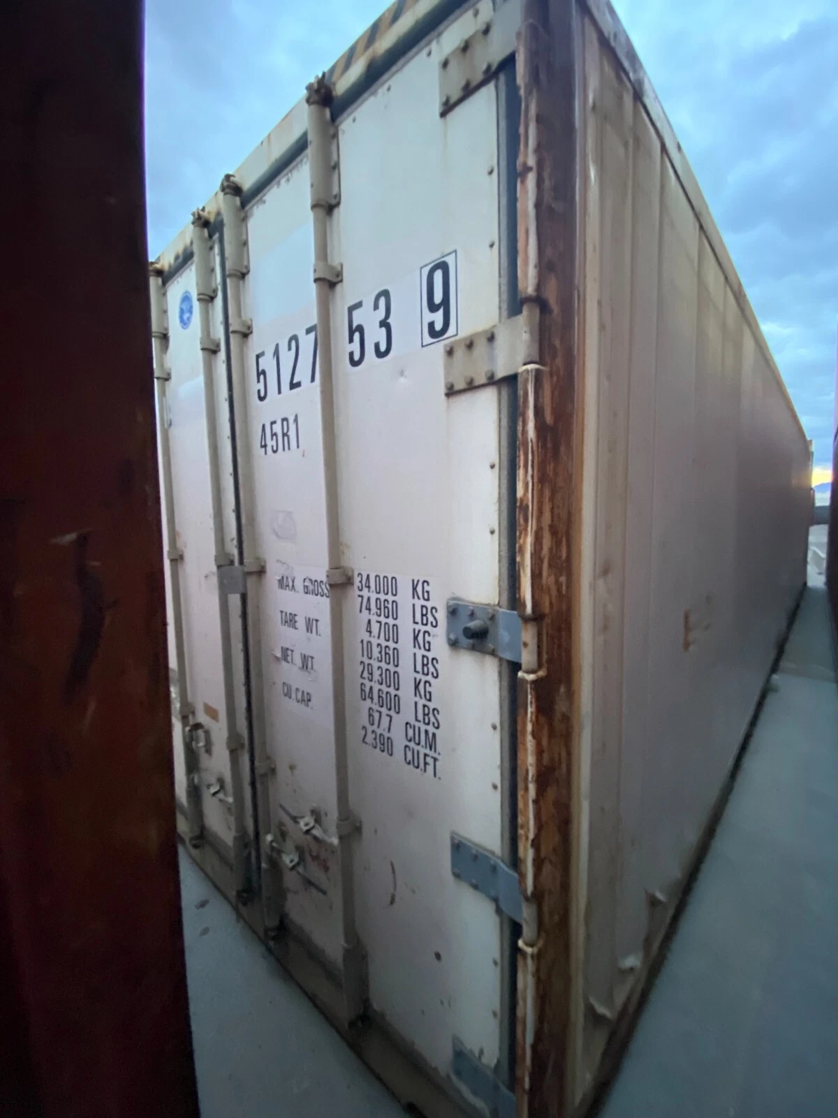 40ft Reefer Container (Non-Working) - Insulated Storage Unit - photo 3