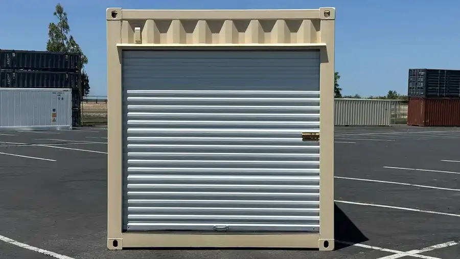 16ft New Storage Container With Roll-Up Door - photo 2