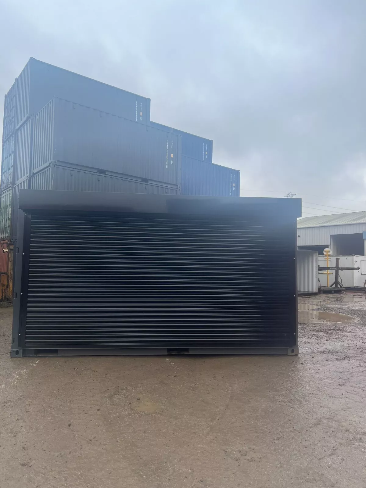 Shipping Container with Electrified Full Roll Up Side Opening - photo 2