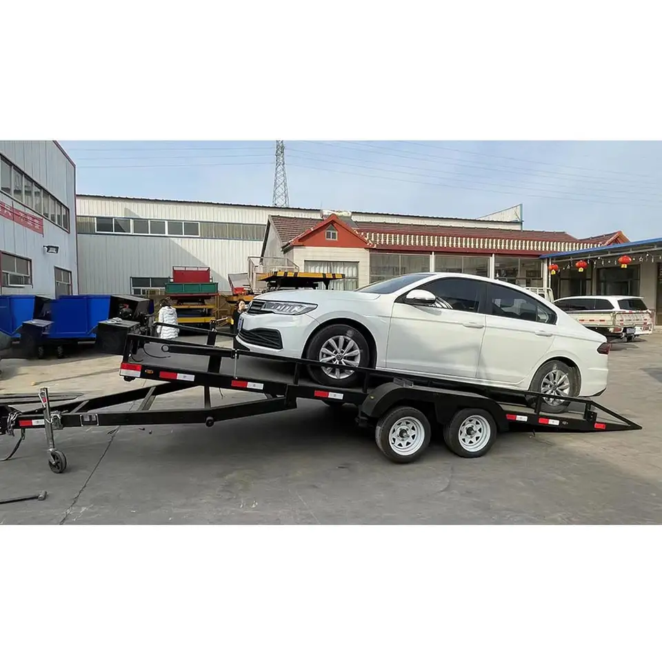 2 Axle 10 Ton Car Hauling Utility Trailer for Sale - photo 3