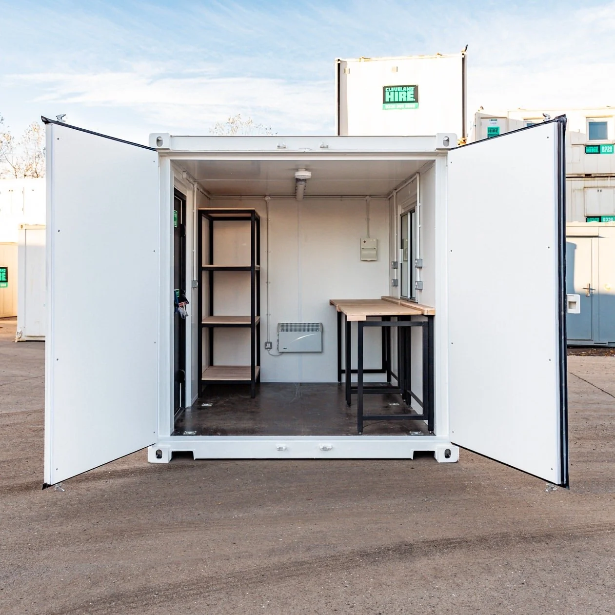 10ft Custom Workshop/Office Shipping Container