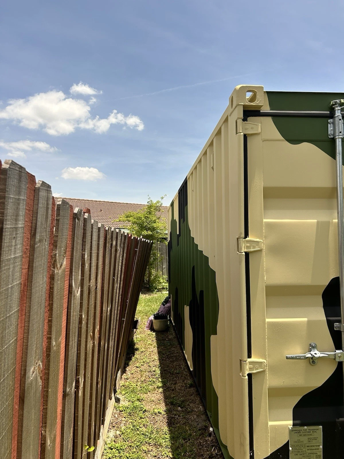 20ft Camouflage Storage Container - Wind & Water Tight - photo 4
