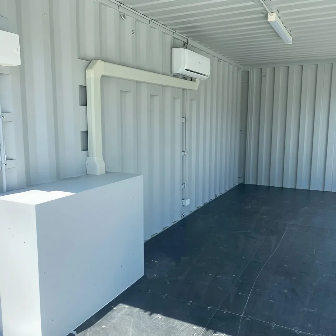 Modified 20FT Container Office with Glass Door & Air Conditioning - photo 3