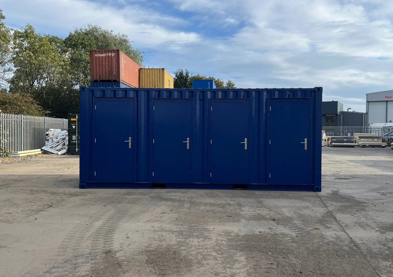 20ft Corten Steel Container With Oversized Roll-Up Door - photo 5