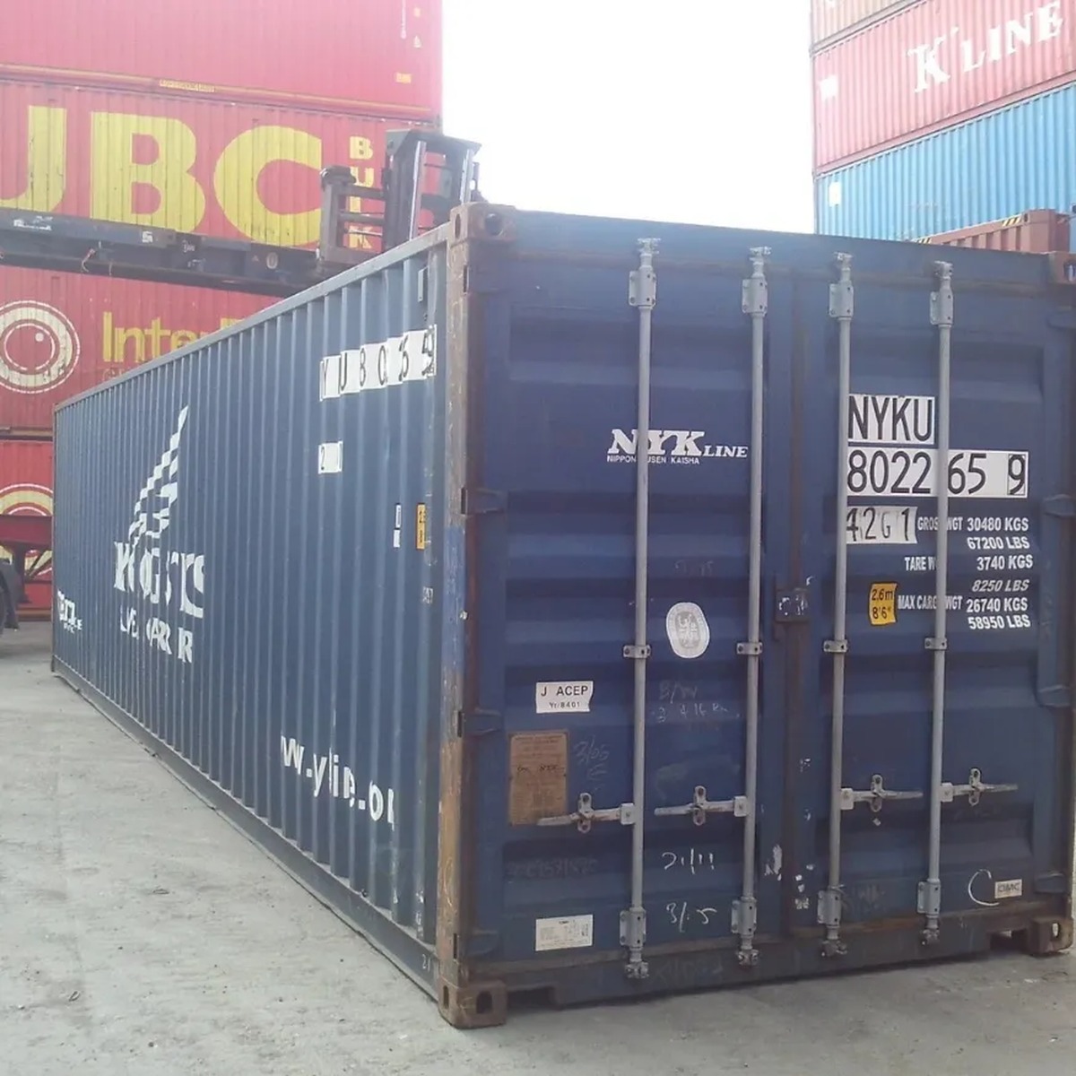40ft High Cube Shipping Container - Used - photo 1