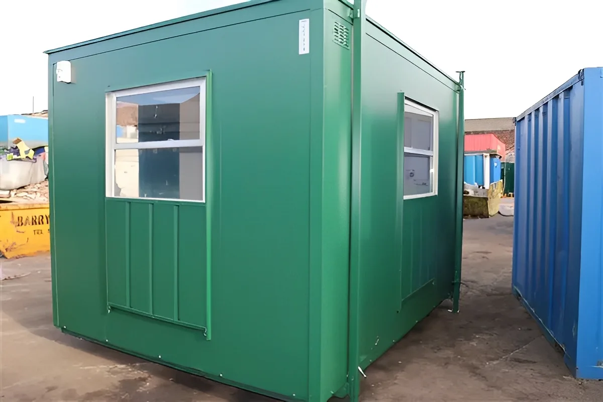 12Ft x 8Ft Steel Anti-Vandal Canteen Cabin - photo 2