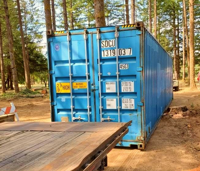 Used 40ft High Cube Shipping Container (WWT) - photo 2