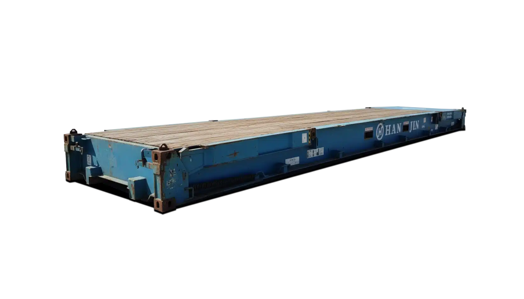 40-Foot Flat Rack Shipping Container - Cargo-Worthy - photo 2