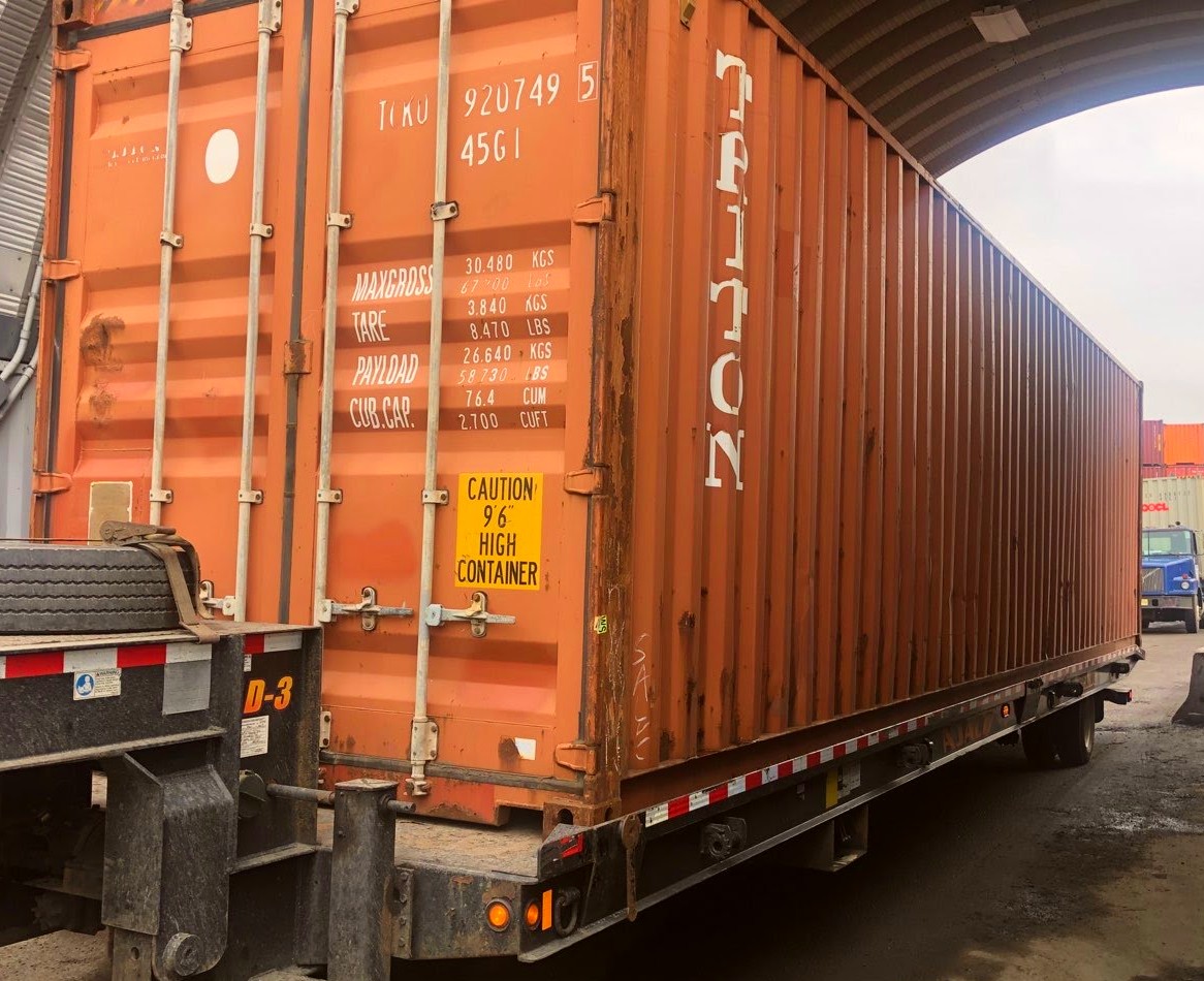 Used 40ft High Cube Shipping Container (WWT) - photo 5