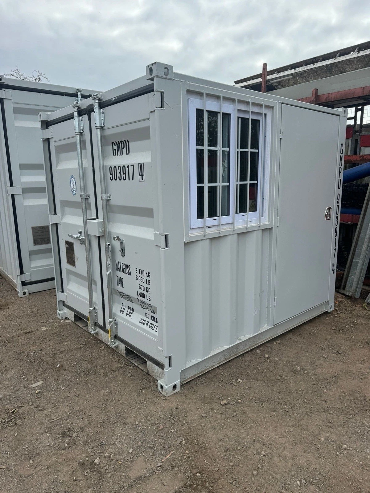 7ft Container With Window and Door - Brand New - photo 5