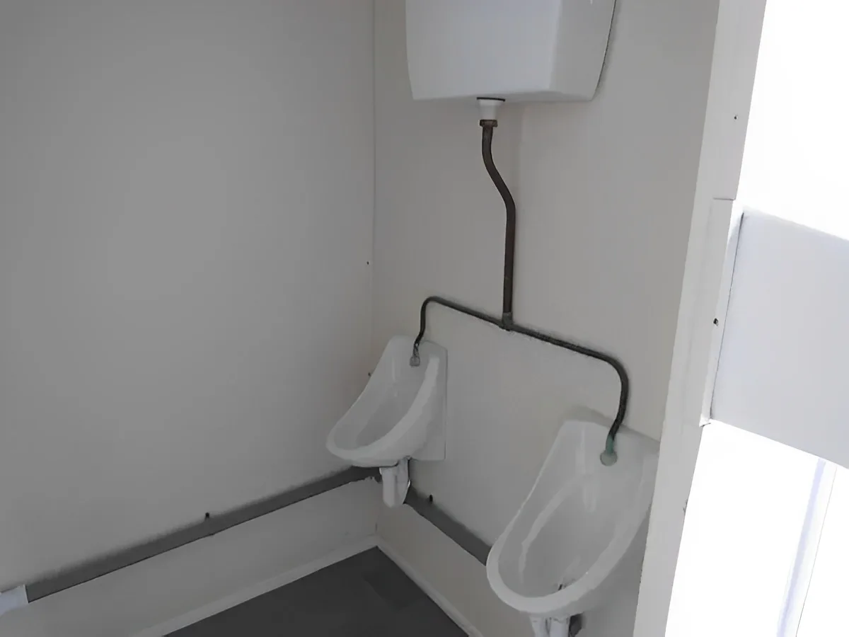 2+1 Steel Toilet Cabin 12Ft x 9Ft - Portable Site Toilet Block - photo 4