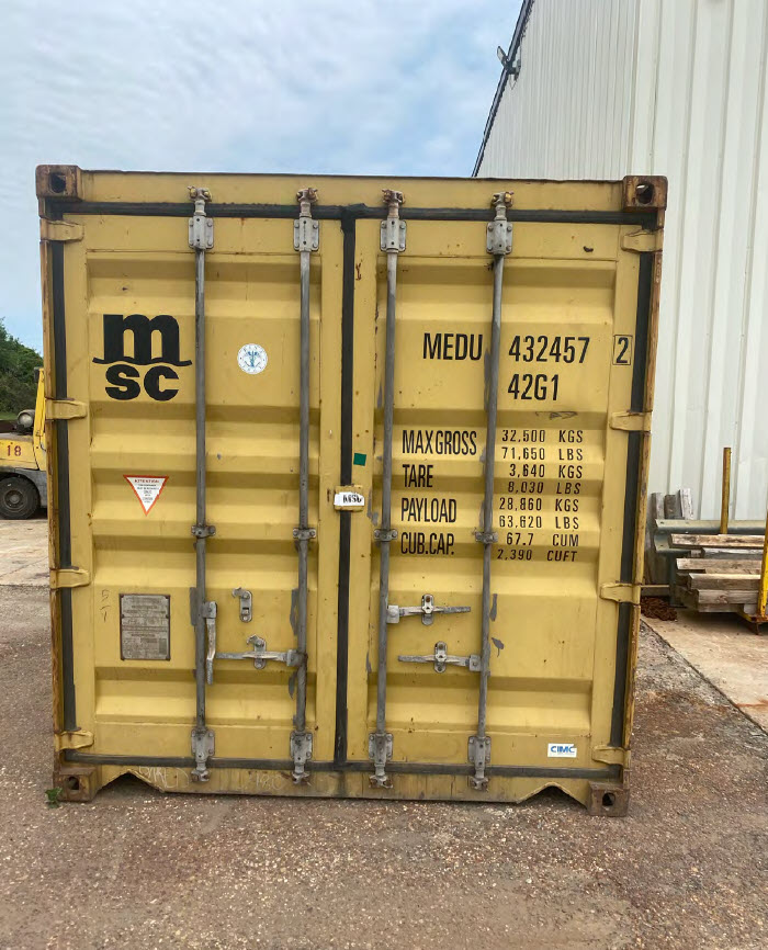 Used 40ft Standard Shipping Container (WWT) - photo 6