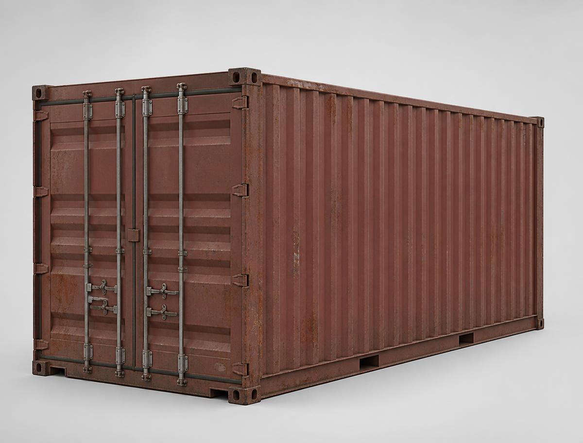 Used 20ft Standard Shipping Container (WWT) - photo 1