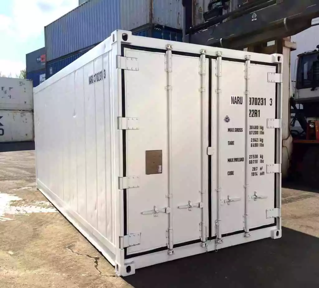 20ft Thermo King freezer container for commercial cold storage applications