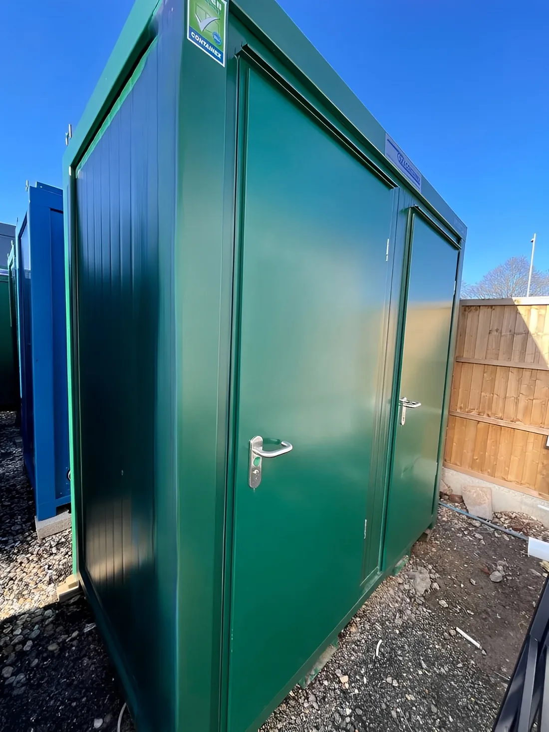 8Ft x 5Ft Double Mains Toilet 1+1 (Green) - photo 2