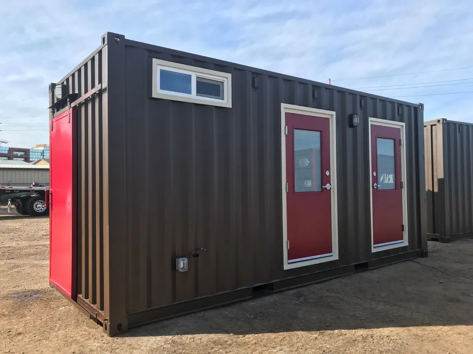 Shipping Container Restroom (Conex Portable Bathroom) - photo 1