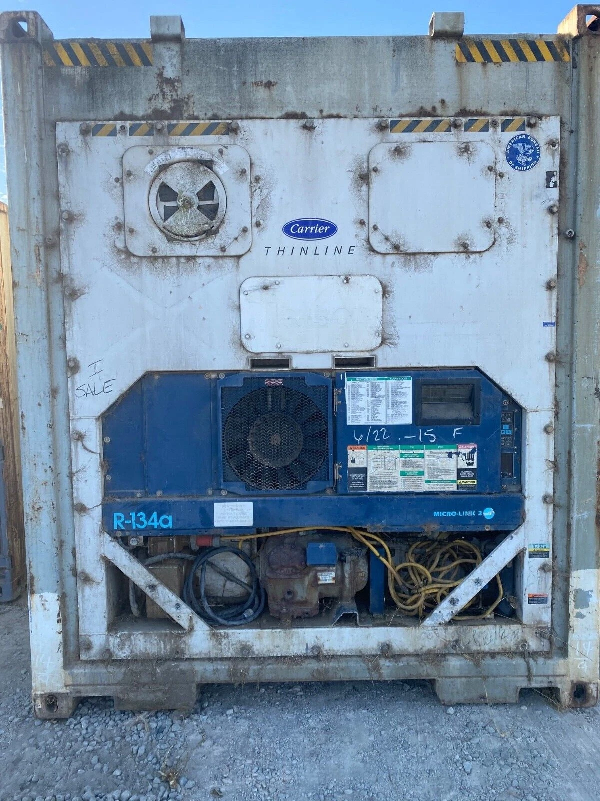 40ft Refrigerated Shipping Container With Custom Side Door Access - photo 6