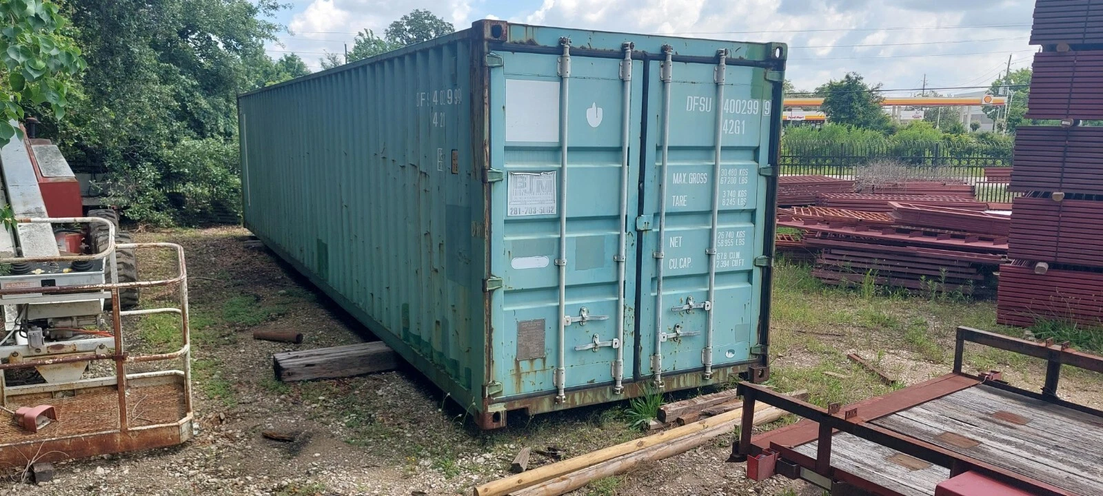 40ft Watertight Shipping Container for Sale - photo 1