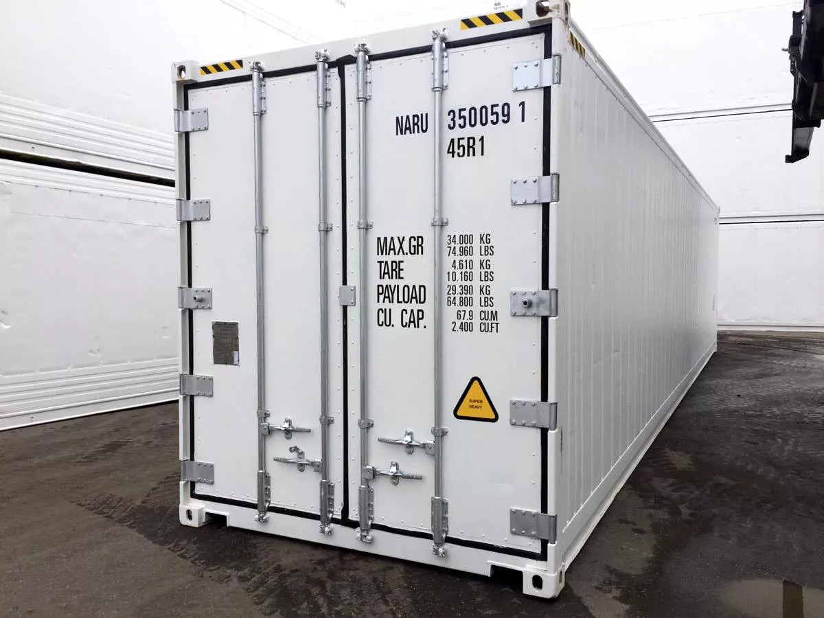 40 Feet Freezer Container Compact Mobile Cold Storage -40°C Reefer Container - photo 4