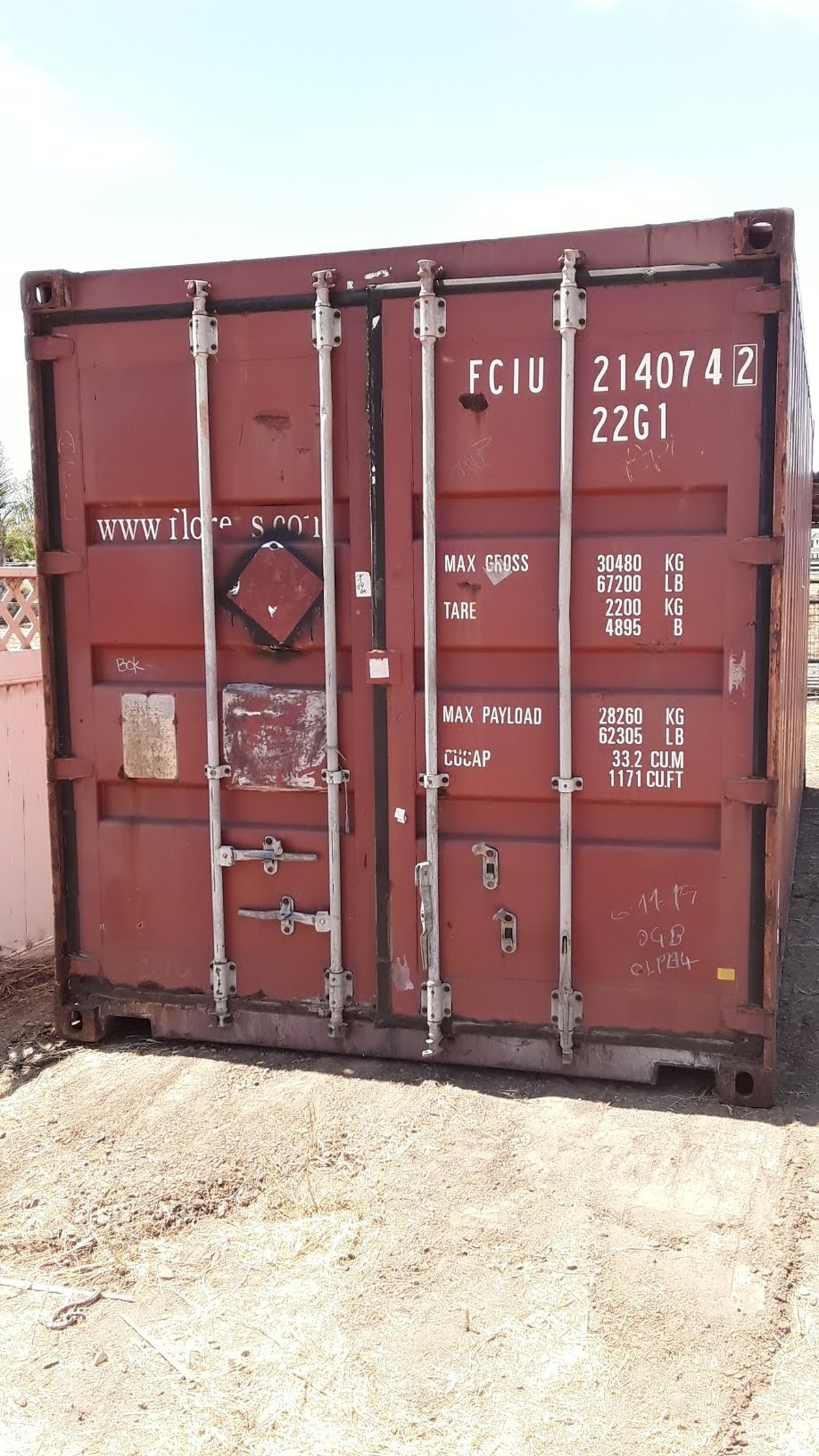 Used 20ft Standard Shipping Container (WWT) - photo 2