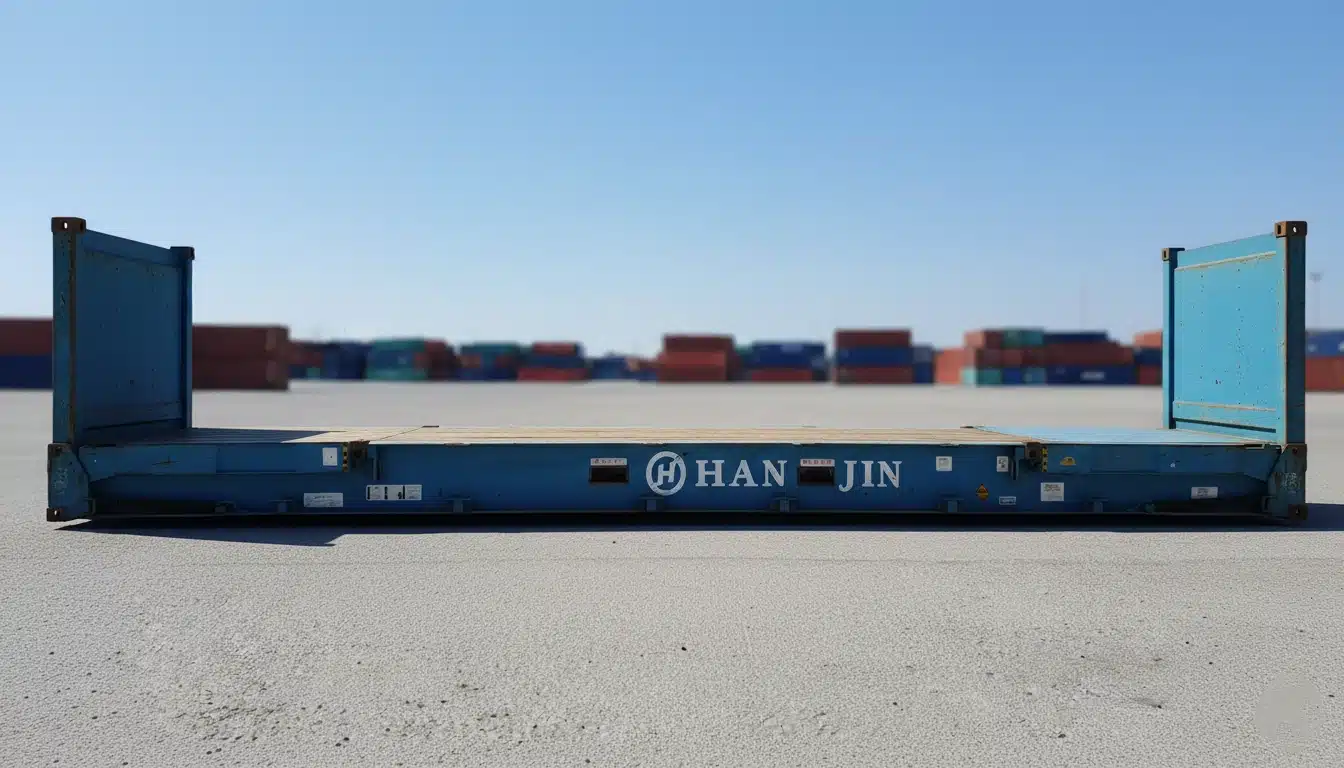 40-Foot Flat Rack Shipping Container - Cargo-Worthy - photo 4
