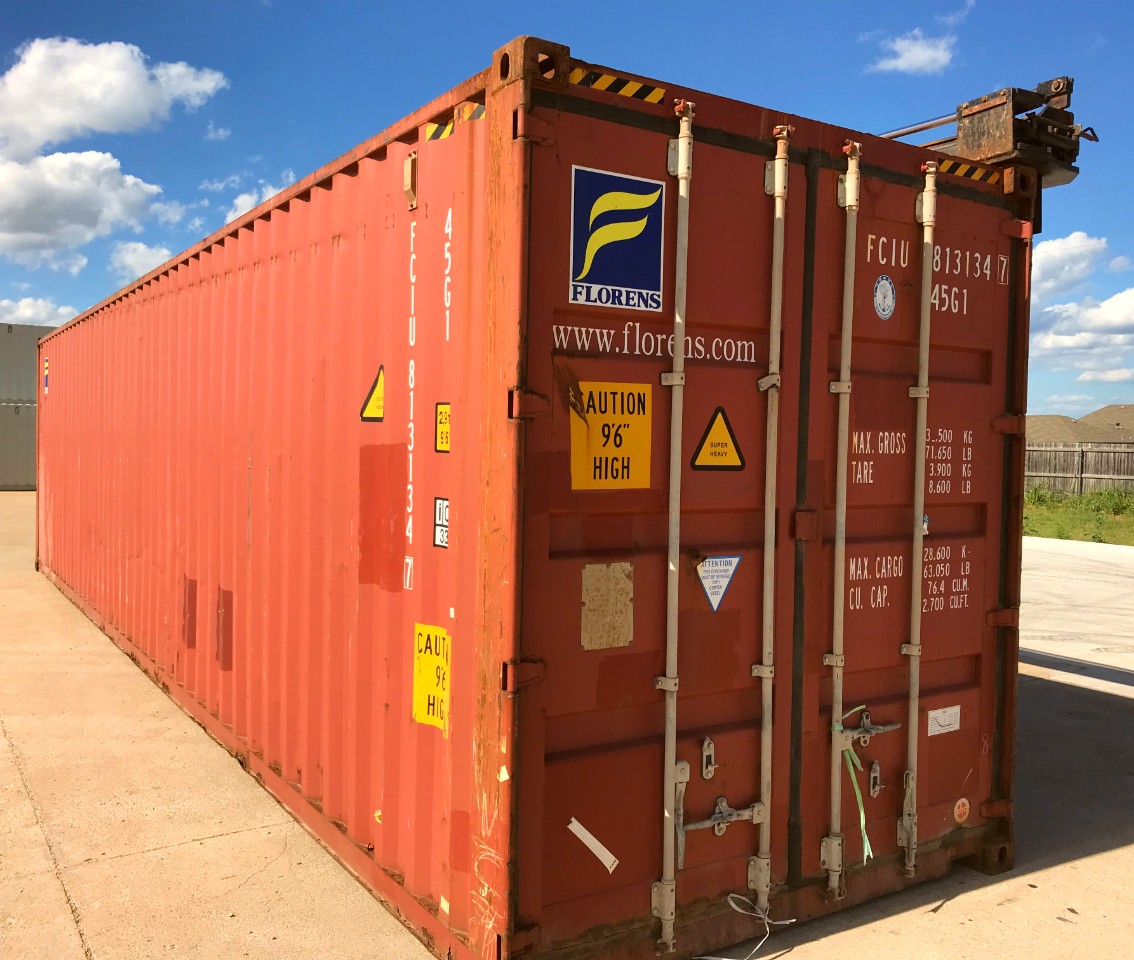 Used 40ft High Cube Shipping Container (WWT) - photo 7