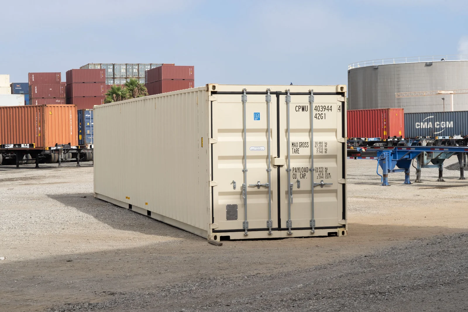 40-Foot Standard Shipping Container - New One Trip - photo 1