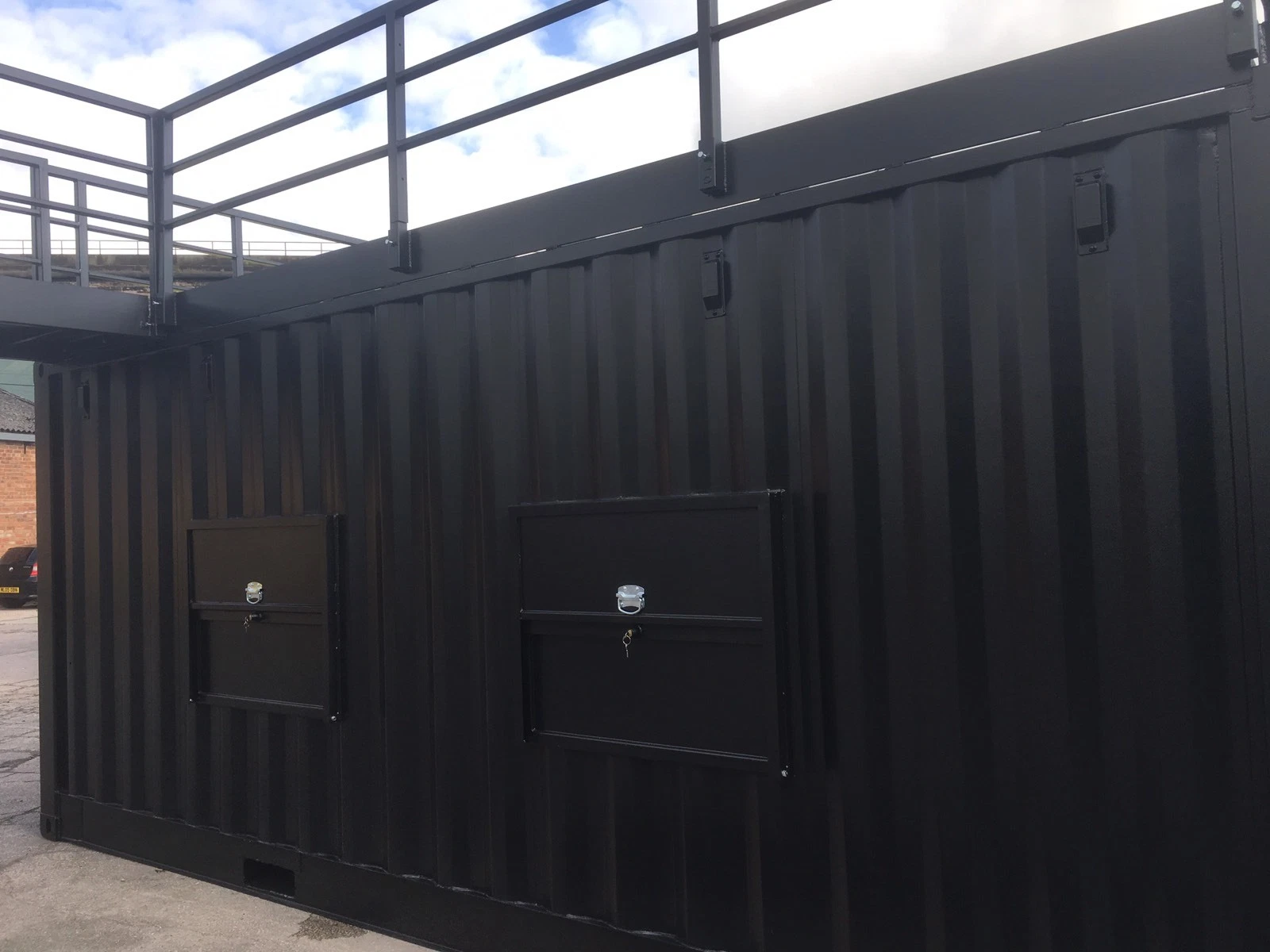 20ft Side Door One Trip Shipping Container - photo 6