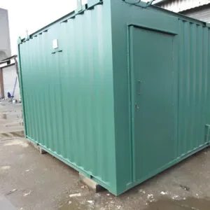 2+1 Steel Toilet Cabin 12Ft x 9Ft - Portable Site Toilet Block - photo 1