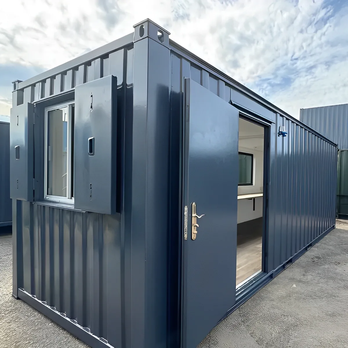 21ft x 8ft Custom Cabin Office / Canteen Portable Building - photo 3