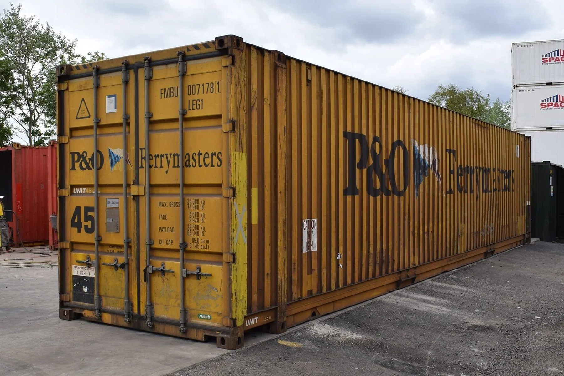 45Ft High Cube Shipping Container - Cargo Worthy & Wind Watertight - photo 1