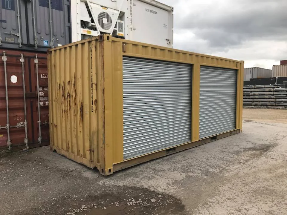 Yellow 20ft Container - Dual Side Roll-Up Doors - photo 4