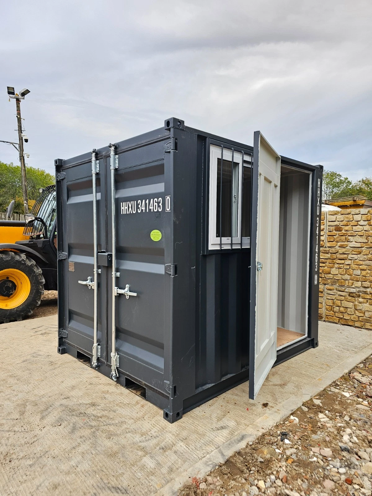 8ft Shipping Container Site Safe Lock Up Box Toolbox - photo 6