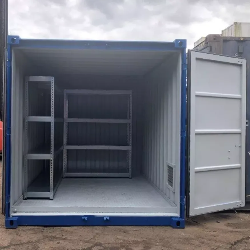10ft bunded shipping container refurbished for secure storage and specialist projects
