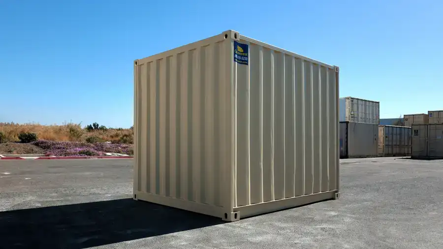 10ft Refurbished High Cube Storage Container with Roll-Up Door - photo 4