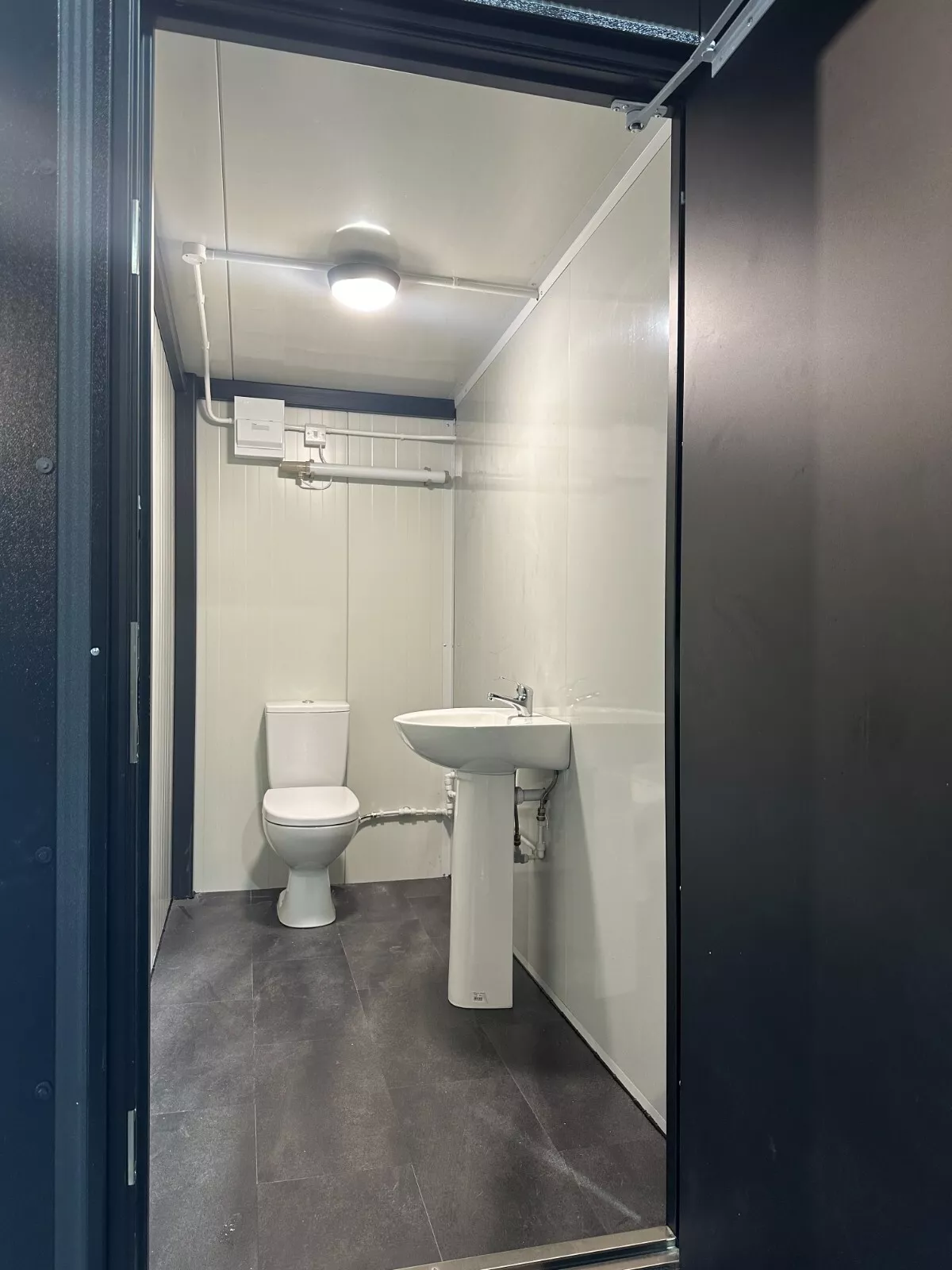 Triple Toilet Unit (Customizable) - Shipping Container Toilet Block - photo 6