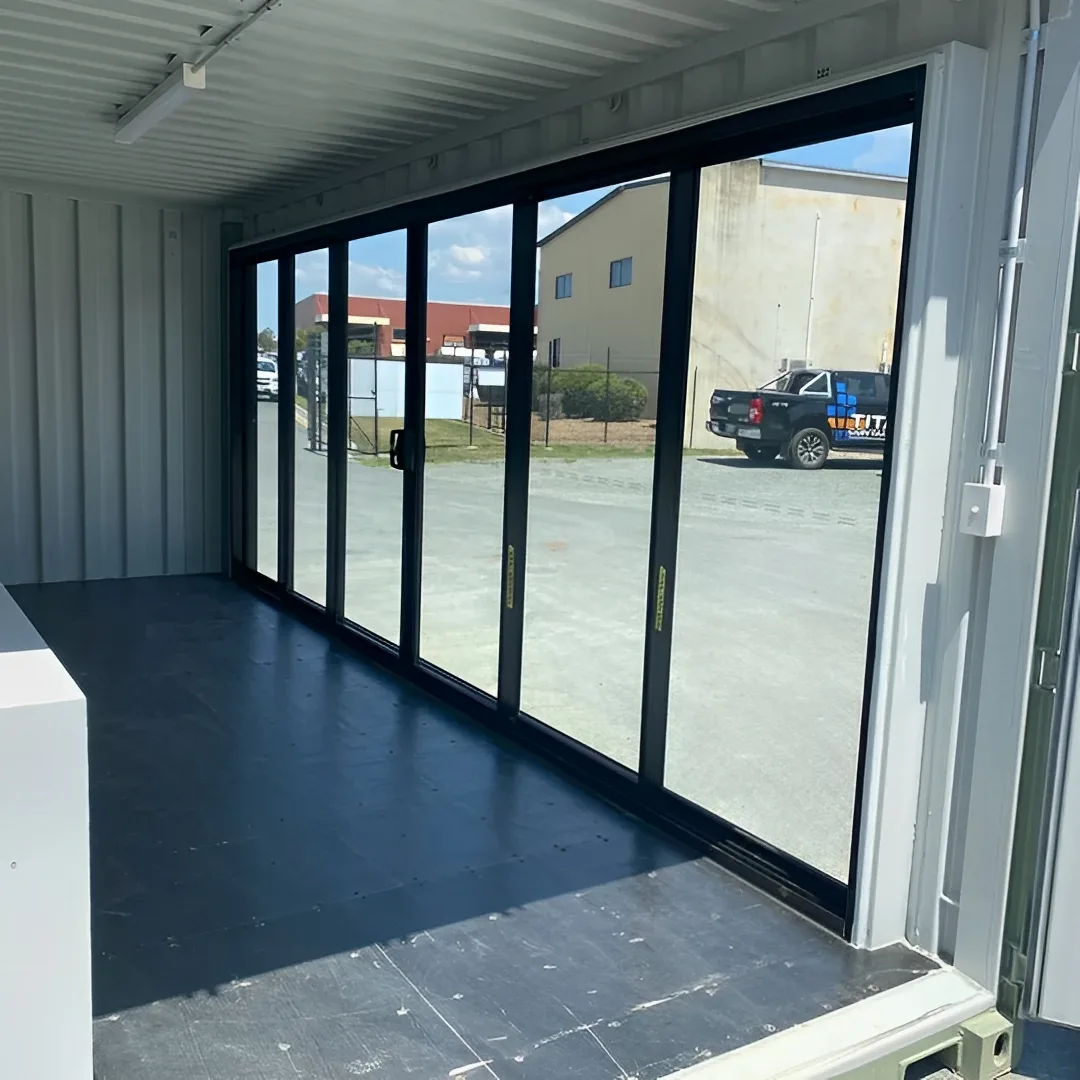 Modified 20FT Container Office with Glass Door & Air Conditioning - photo 4