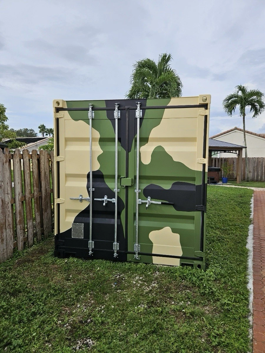 20ft Camouflage Storage Container - Wind & Water Tight - photo 1