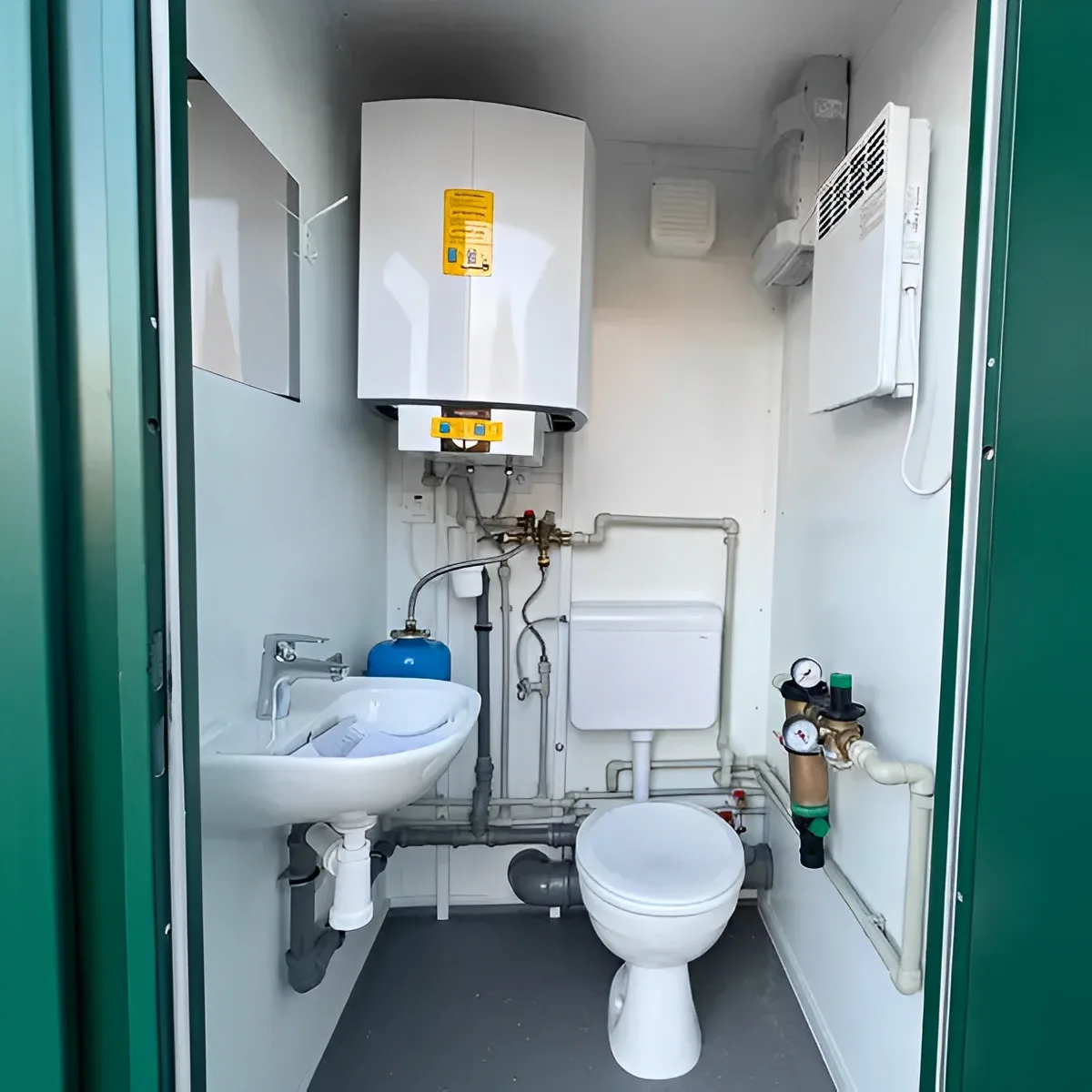 8Ft x 5Ft Mains Toilet & Shower Cabin for Sale - photo 3