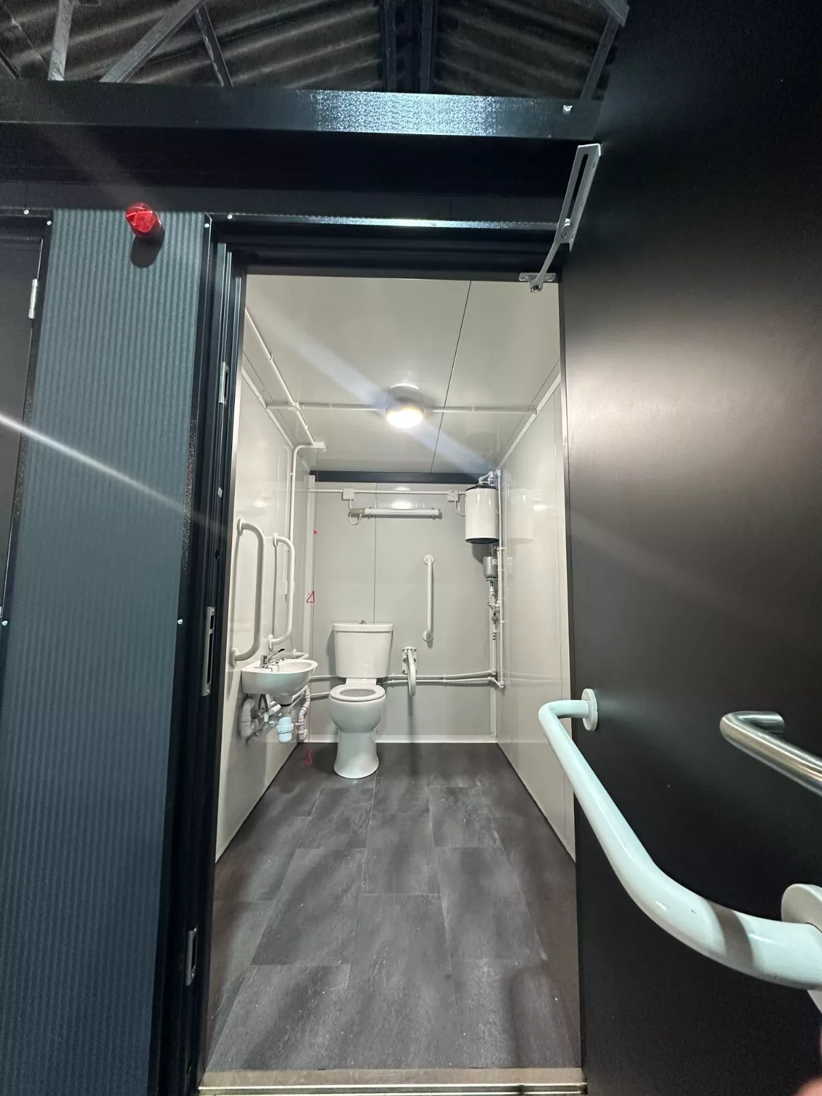 Triple Toilet Unit (Customizable) - Shipping Container Toilet Block - photo 3