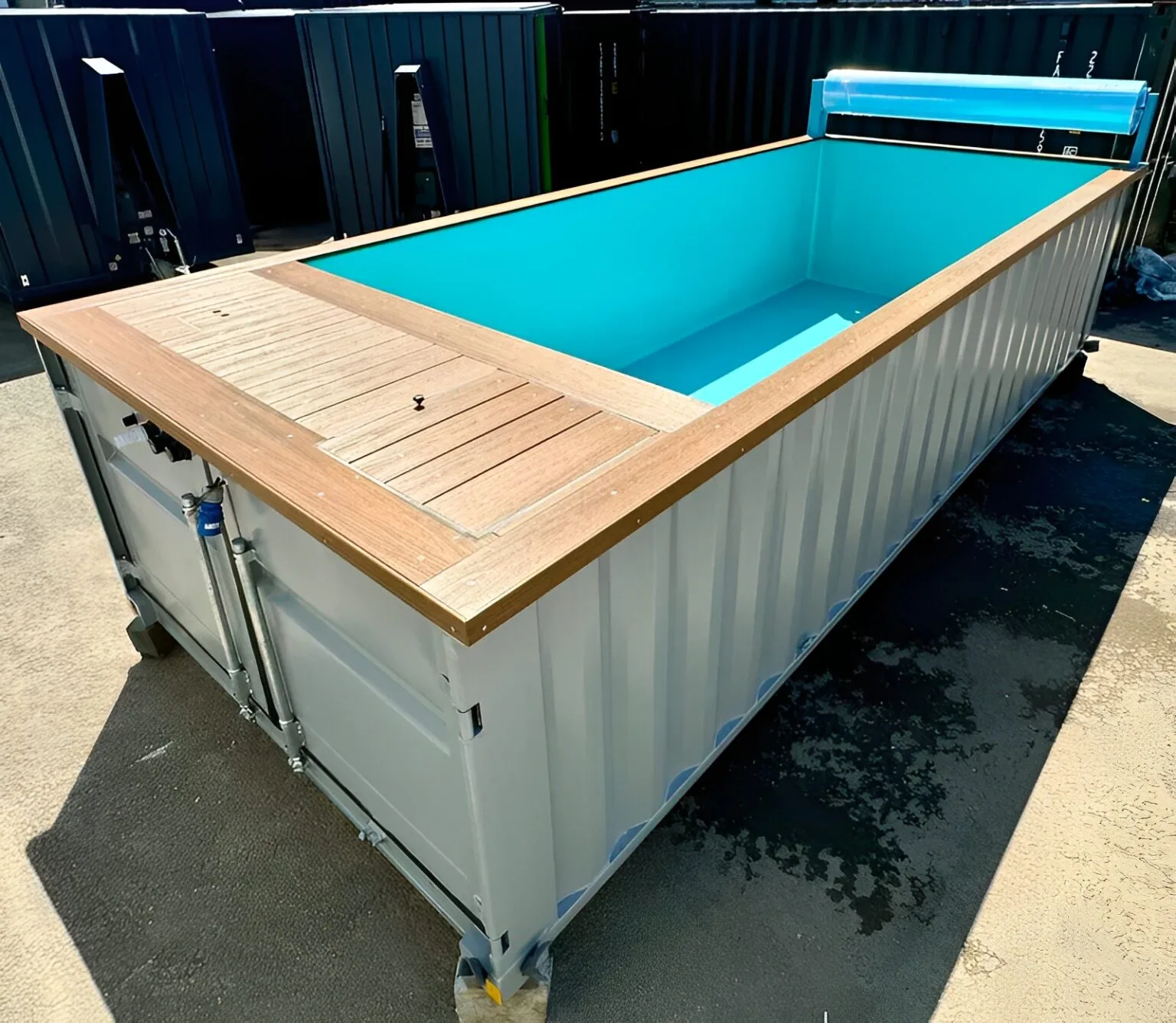 20ft Portable Container Swimming Pool - Caribbean Blue - photo 1