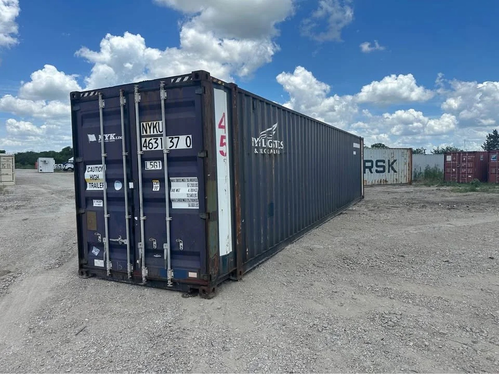 45ft High Cube Shipping Container - Extra Length. Extra Height. Extra Value. - photo 1