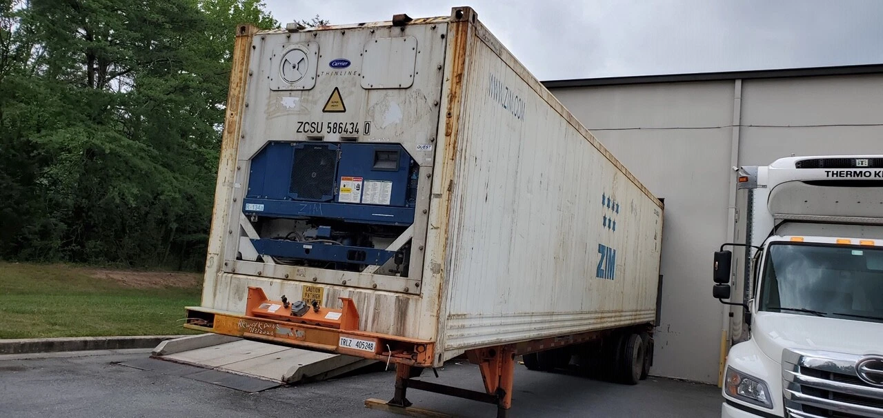 40ft HC Reefer Container - Wind & Water Tight (Non-Working) - photo 2